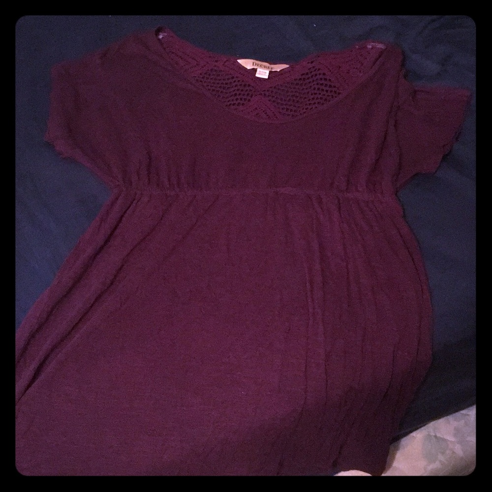 Decree purple top
